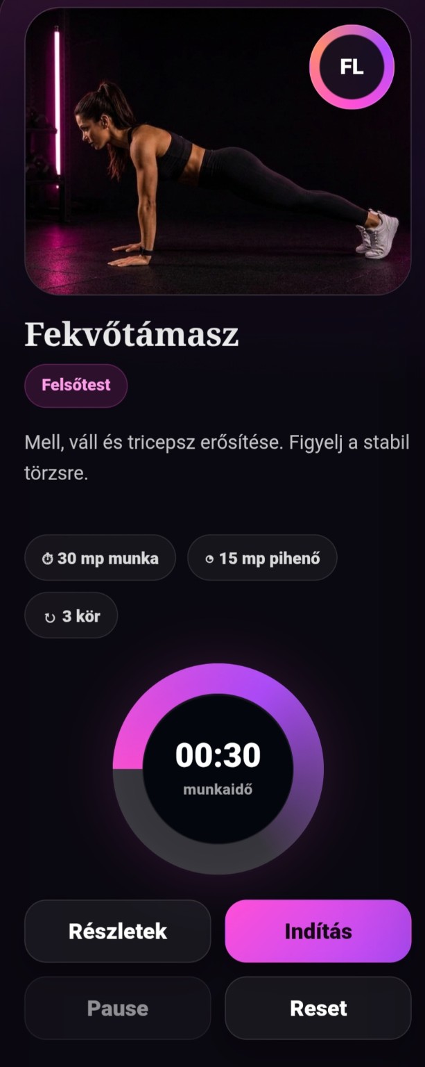 FitnessLady fix edz&eacute;sk&aacute;rtya